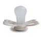Set suzete anatomice din silicon Frigg Butterfly Cream - Sage (0-6 luni), 2 buc.