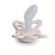 Set suzete anatomice din silicon Frigg Butterfly Cream - Sage (0-6 luni), 2 buc.