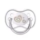 Suzeta rotunda Canpol Newborn Baby din latex (0-6 luni)