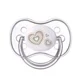 Suzeta rotunda Canpol Newborn Baby din latex (6-18 luni)