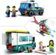 LEGO City - Emergency Vehicles HQ foto