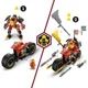 Set de constructie Lego Ninjago Motocicleta robot a lui Kai, 312 el. foto