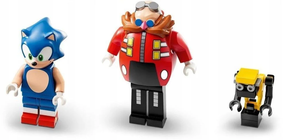 Set de constructie Lego Sonic vs. Robotul Death Egg al Dr. Eggman, 615 el. foto