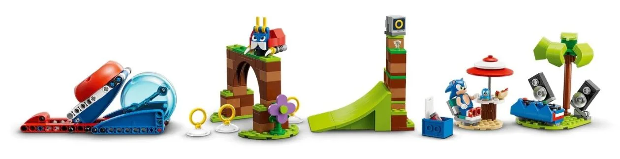 Set de constructie Lego Provocarea de viteza a lui Sonic, 292 el. foto