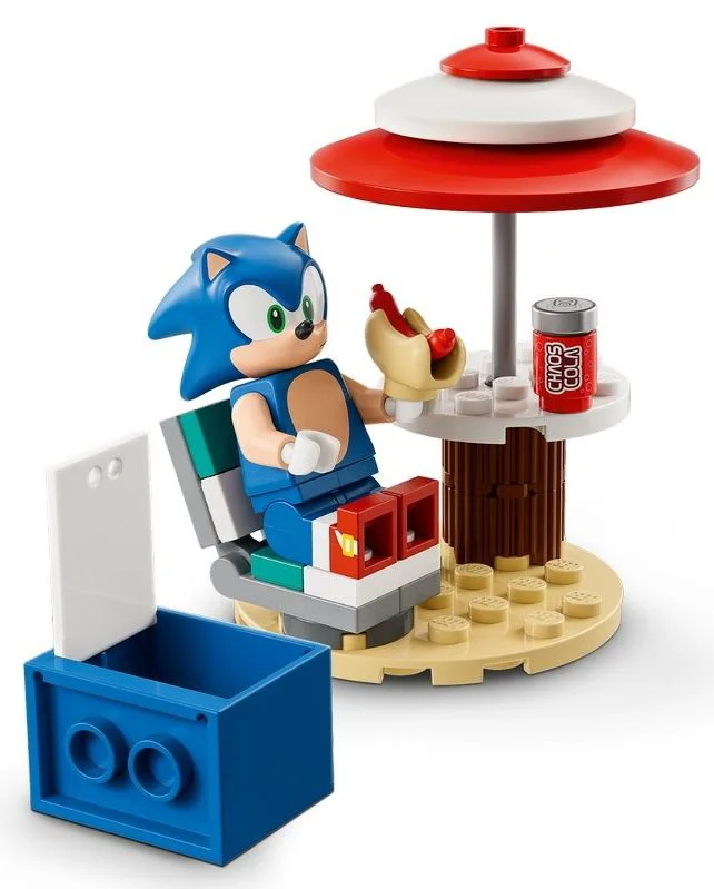 Set de constructie Lego Provocarea de viteza a lui Sonic, 292 el. foto