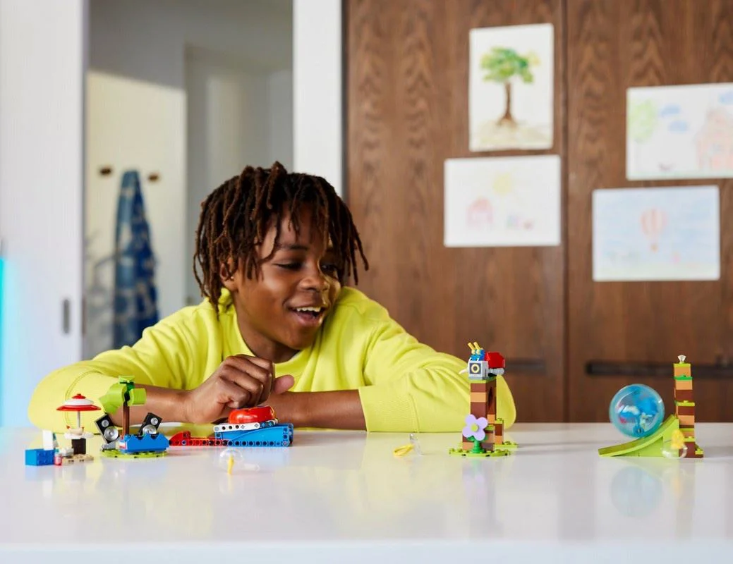 Set de constructie Lego Provocarea de viteza a lui Sonic, 292 el. foto