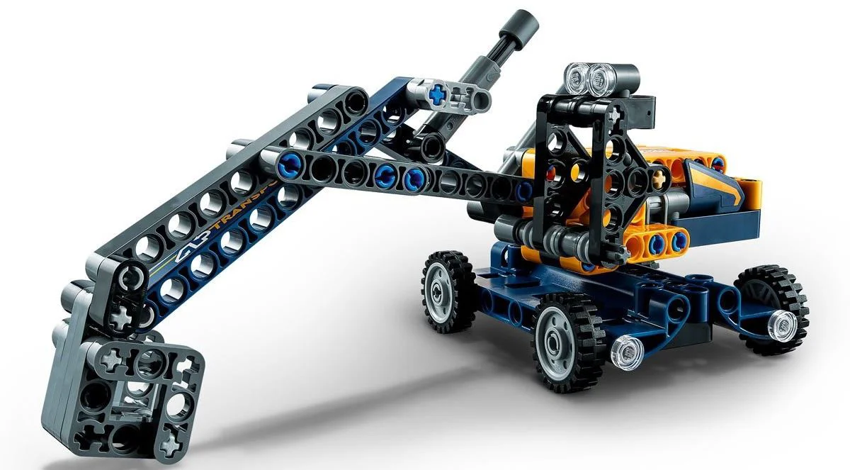 Set de constructie Lego Technic Autobasculanta, 177 el. foto