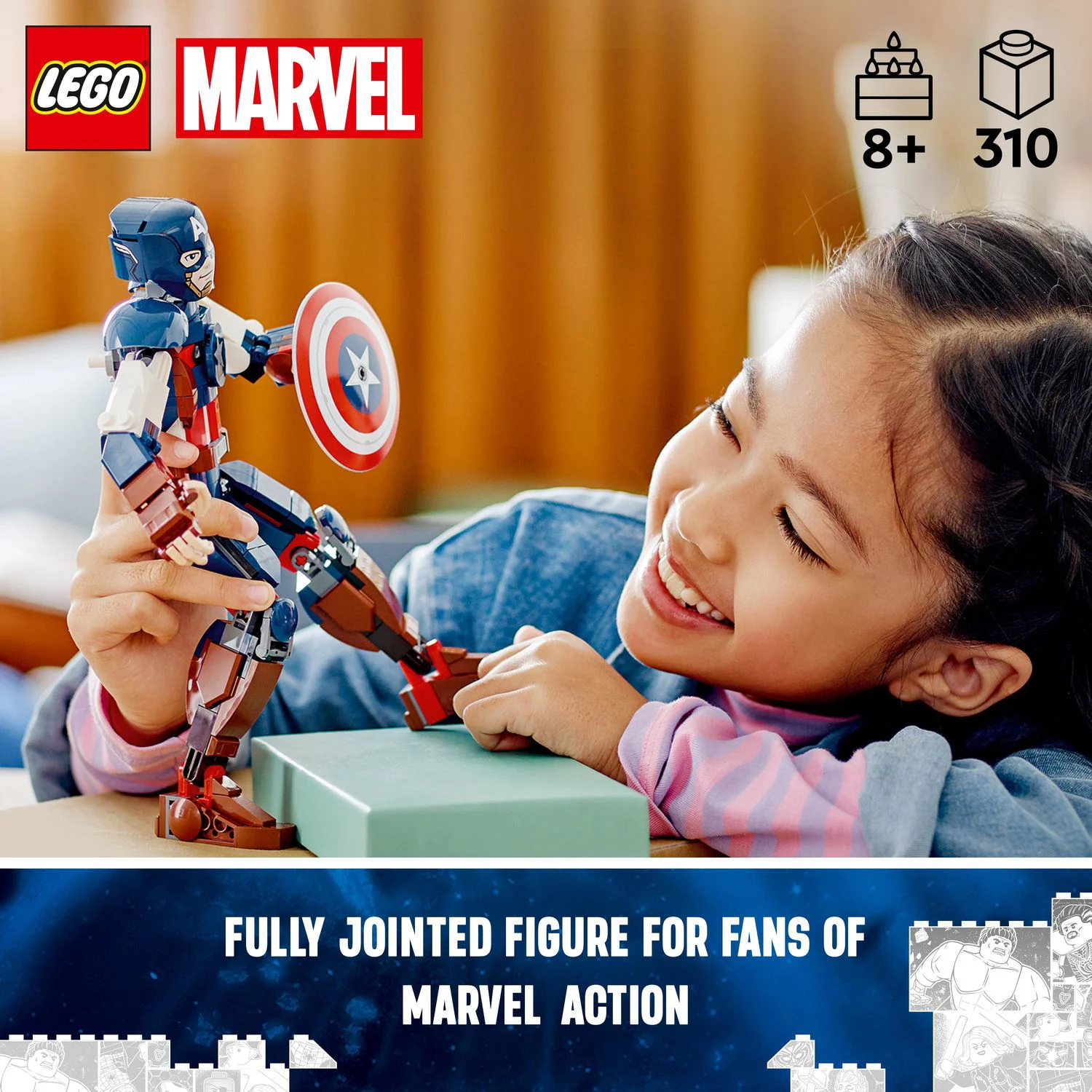 LEGO Marvel Capitan America foto