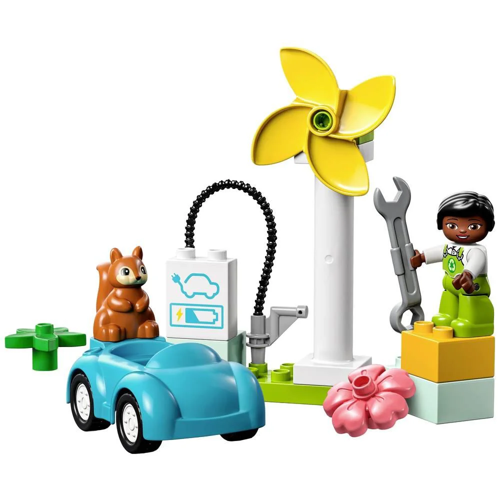 LEGO Duplo - Wind Turbine and Electric Car