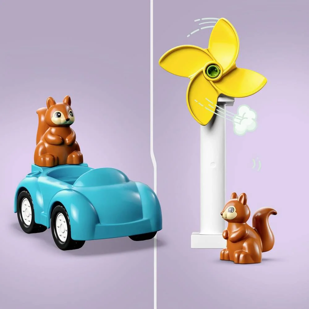 LEGO Duplo - Wind Turbine and Electric Car