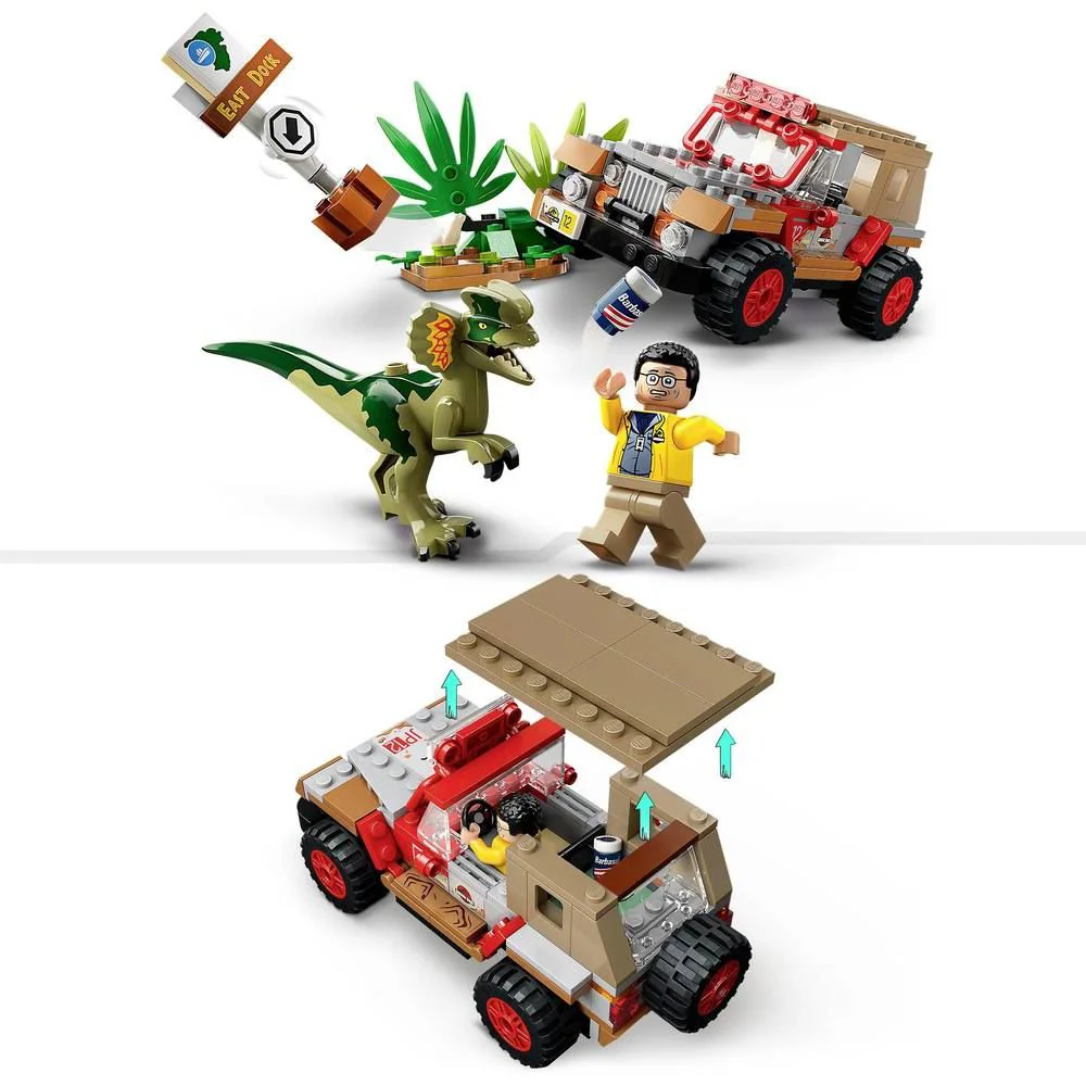 LEGO Jurassic World - Dilophosaurus Ambush foto