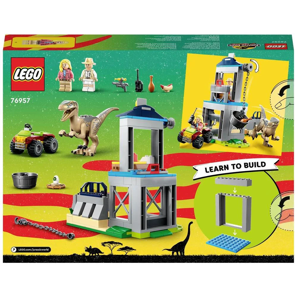 LEGO Jurassic World - Velociraptor Escape foto
