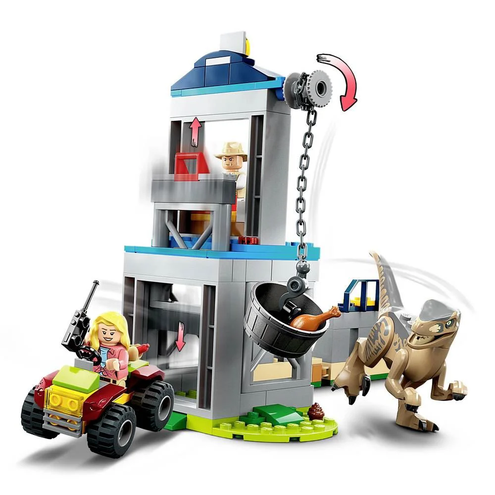LEGO Jurassic World - Velociraptor Escape foto