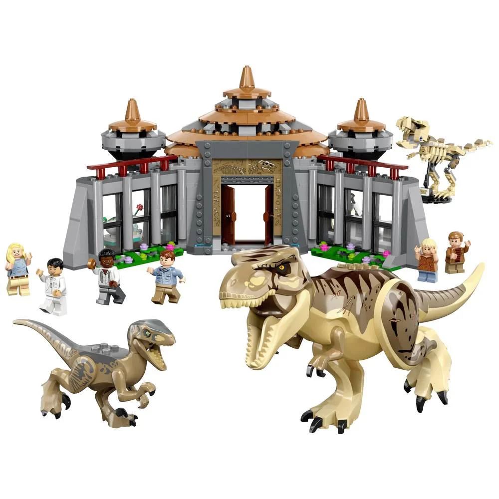 LEGO Jurassic World - Центр для посетителей: Ти-рекс против Раптора