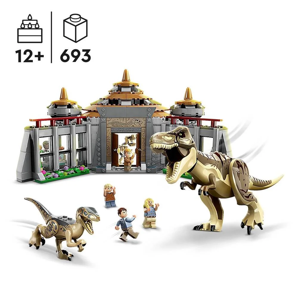 LEGO Jurassic World - Центр для посетителей: Ти-рекс против Раптора