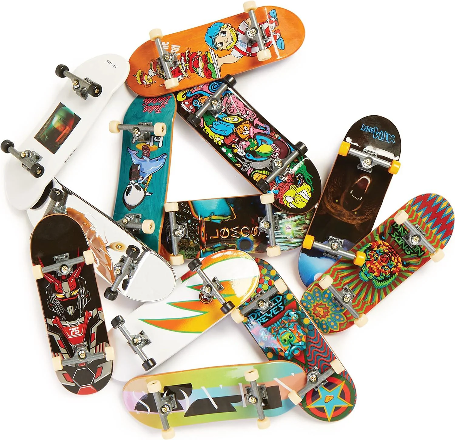 Mini placa skateboard Fingerboard Tech Deck