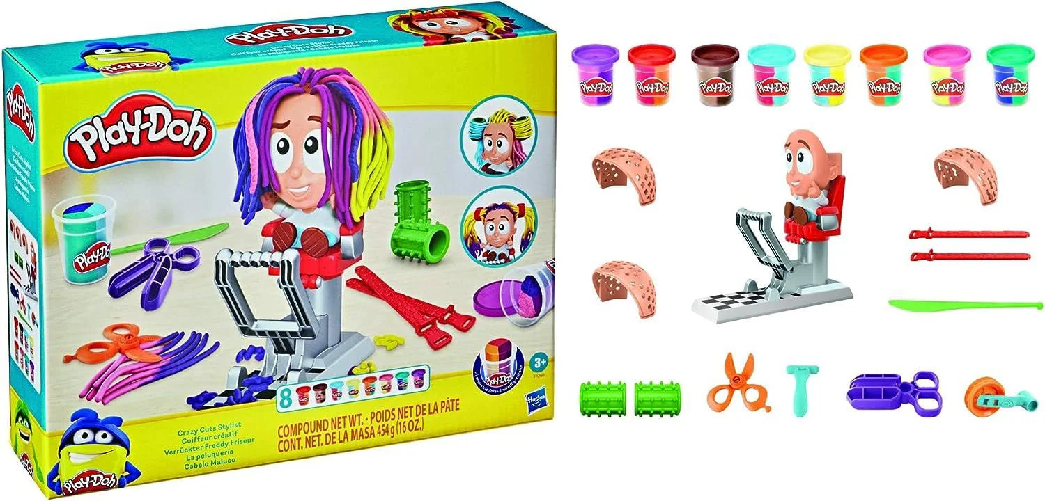 Set de plastilina Play-Doh Crazy Cuts Stylist foto