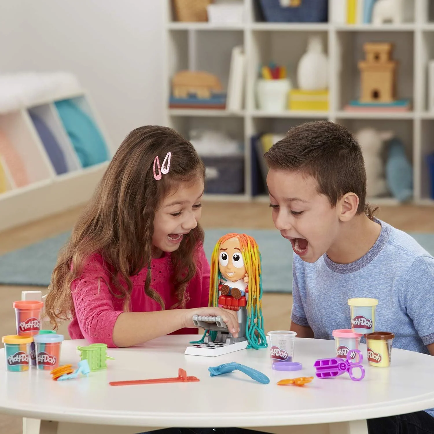 Игровой набор для лепки Play-Doh Безумный стилист