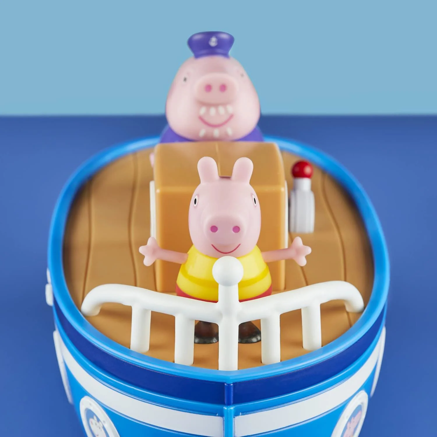 Set de joaca Peppa Pig Pep Grandpa Pigs Cabin Boat