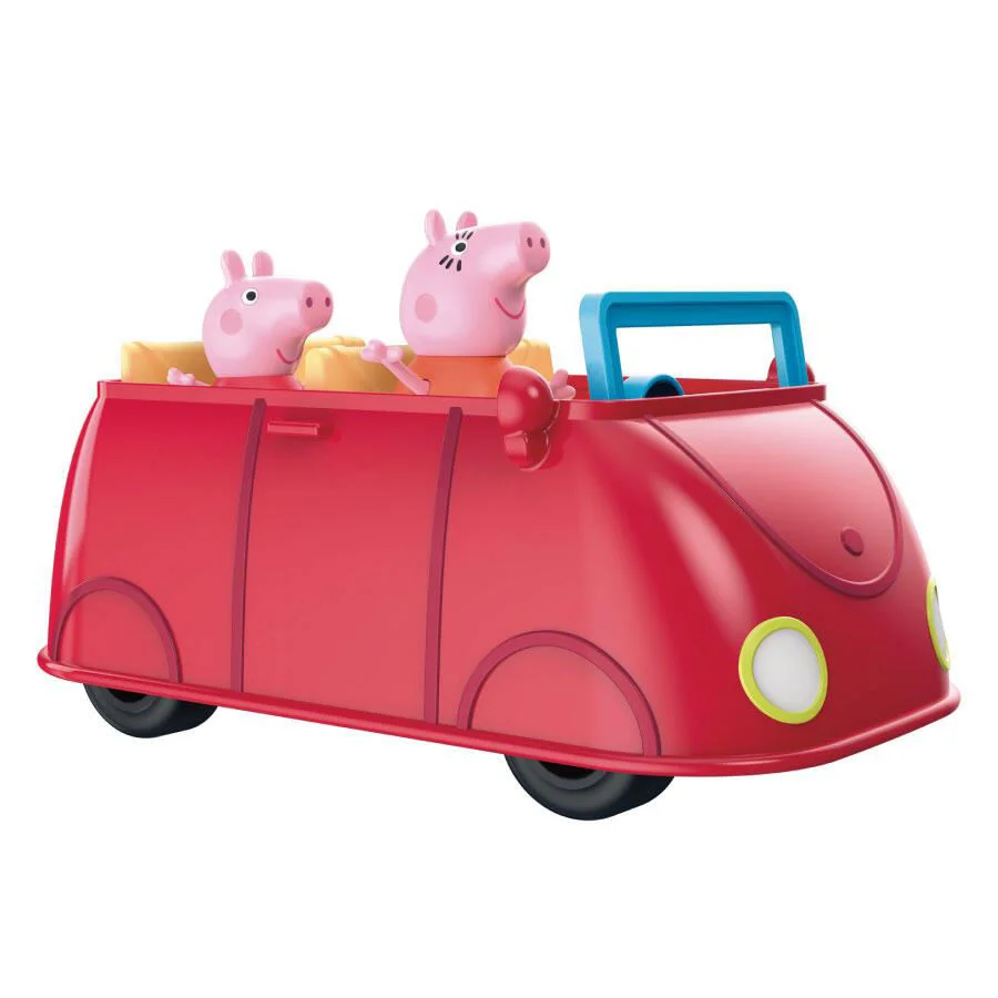 Set de joaca Peppa Pig Family Red Car