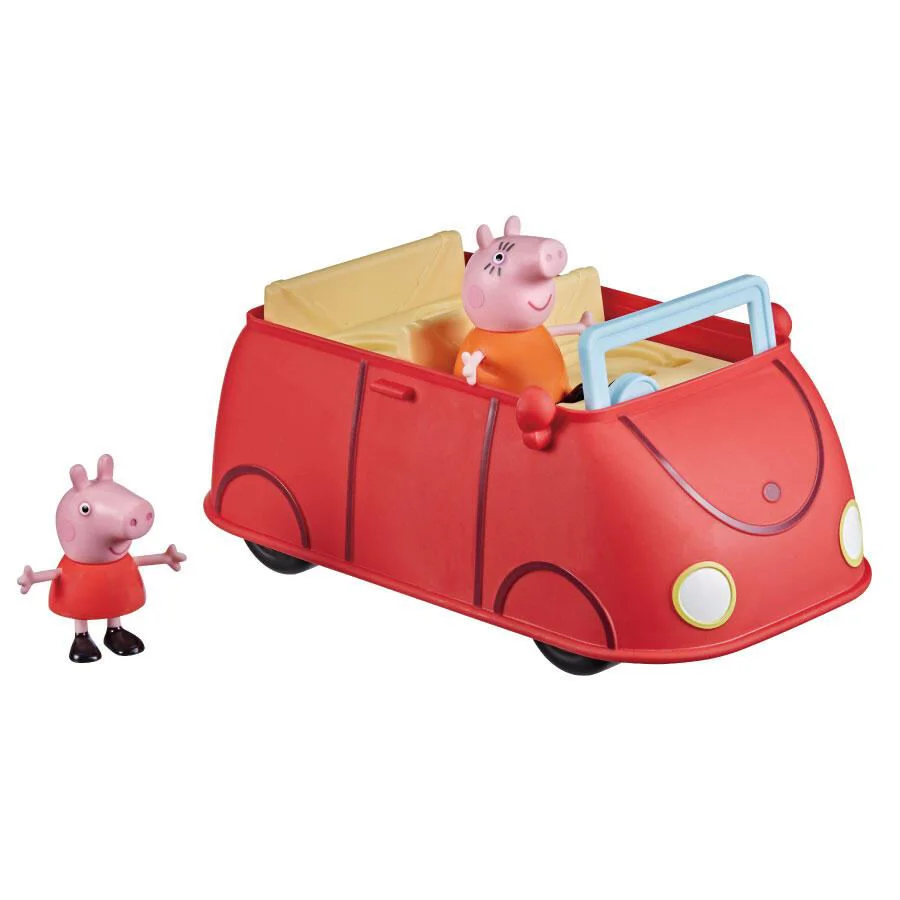 Set de joaca Peppa Pig Family Red Car