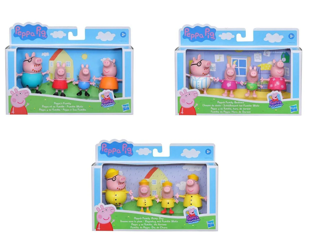 Set de figurine Peppa Pig Family Pack