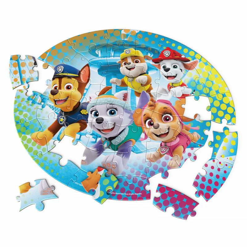 Puzzle Paw Patrol Shaped, 48 piese foto