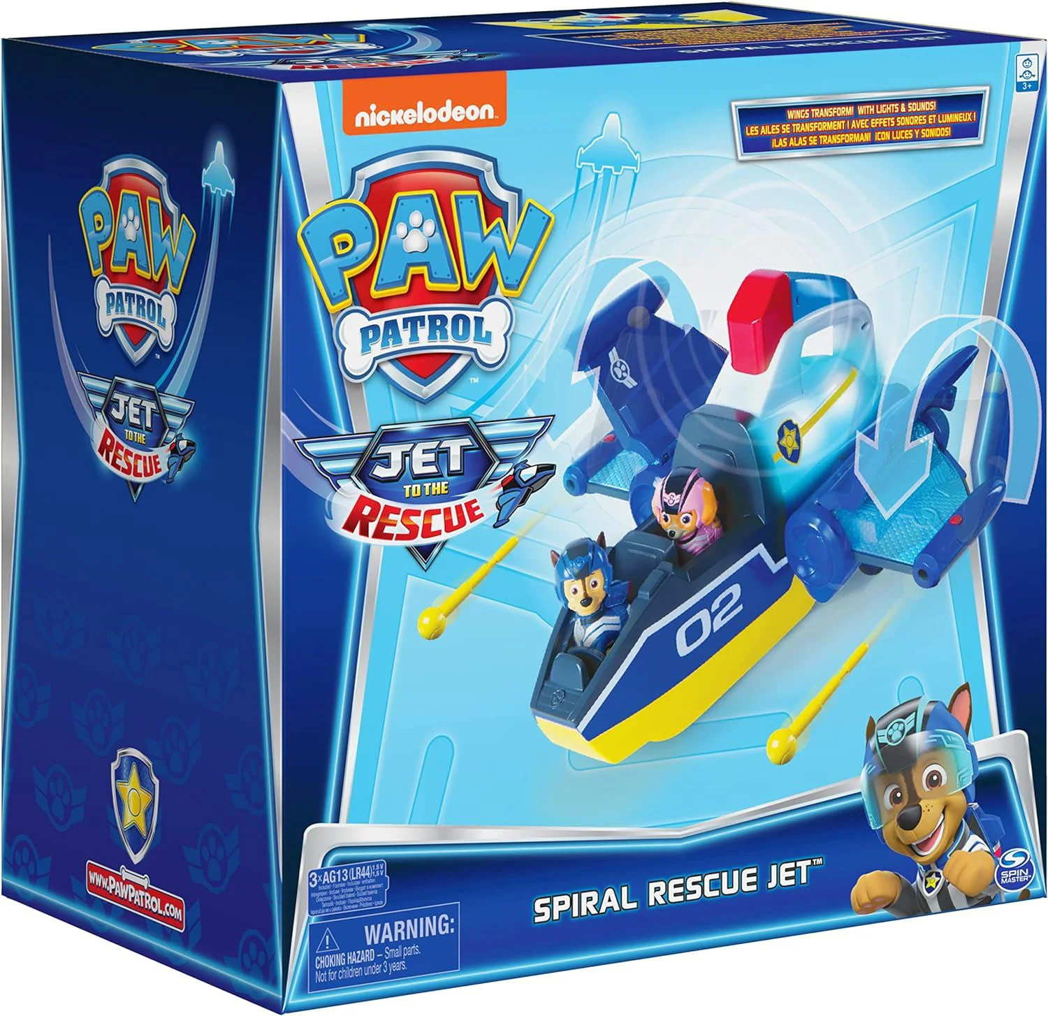 Set de joaca Paw Patrol Spiral Rescue Set