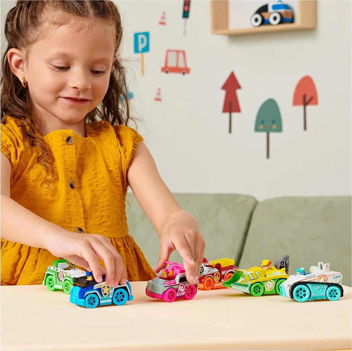 Игровой набор Paw Patrol True Metal Neon