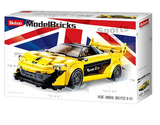 Конструктор Sluban Model Bricks Гоночная машина foto