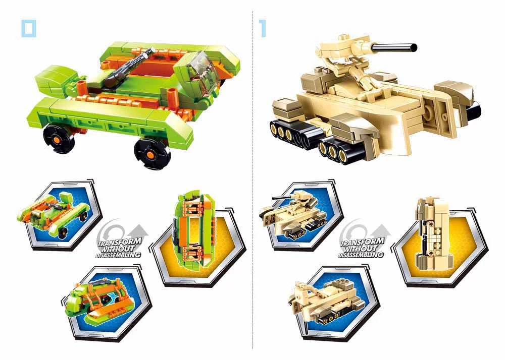 Set de constructie Sluban Numere transformer foto