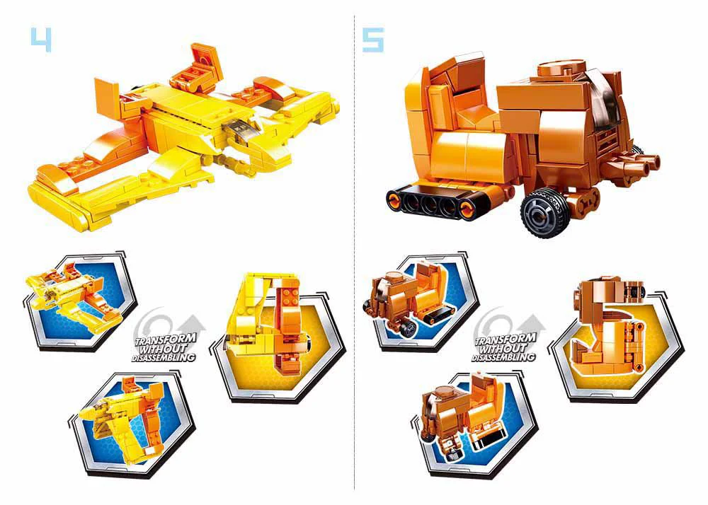 Set de constructie Sluban Numere transformer foto