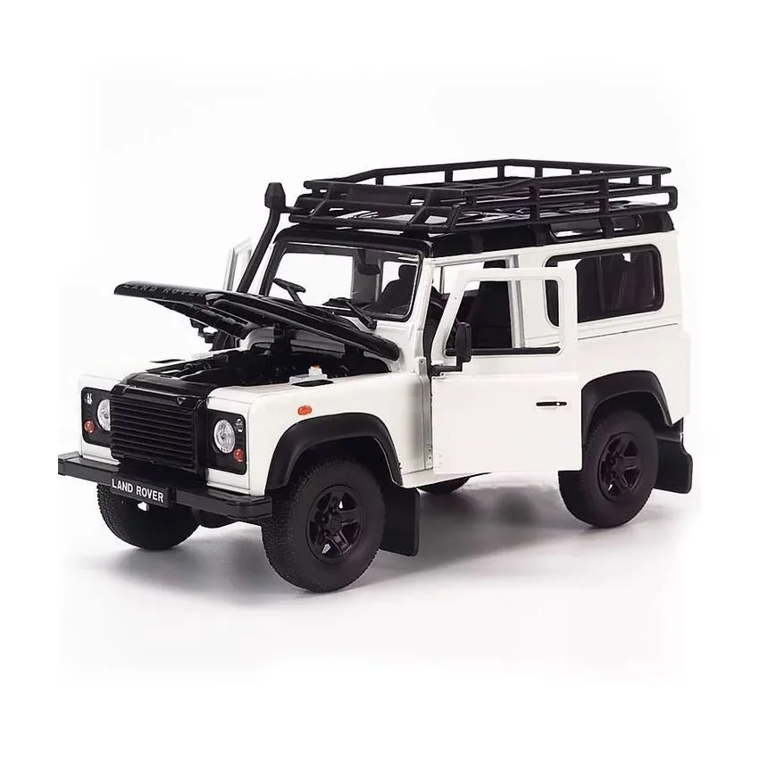 Металлический автомобиль Welly Land Rover Defender, 1:24