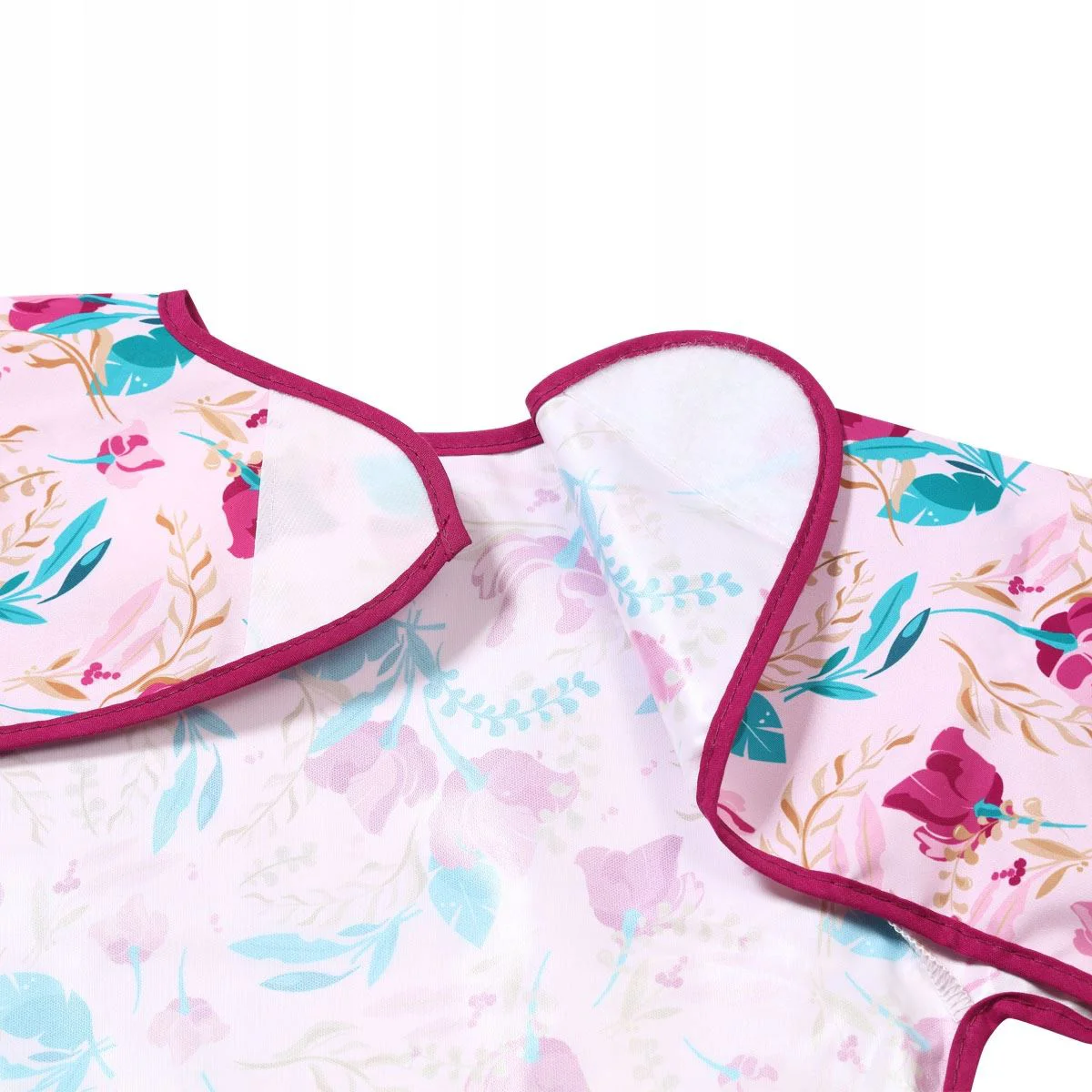 Baveta cu maneci lungi BabyOno Floral foto