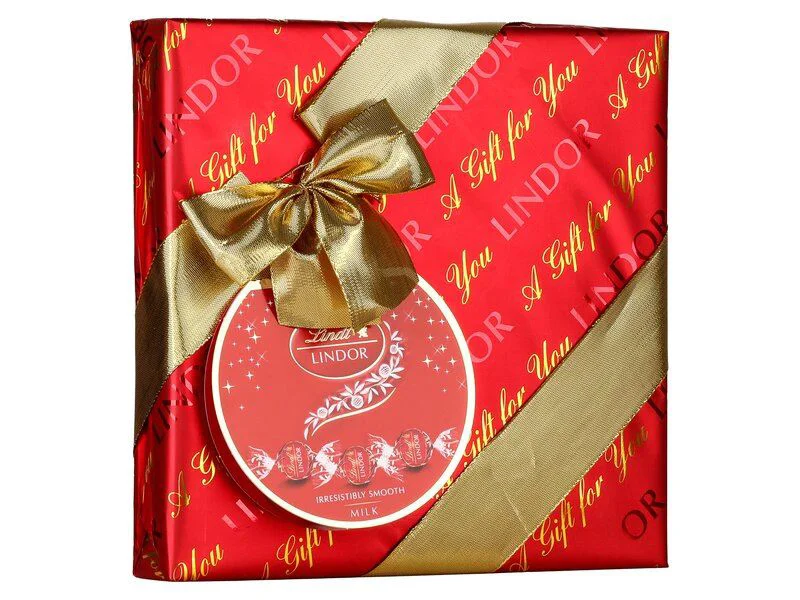 Cutie de ciocolate cu lapte Lindt Lindor Xmas, 287 g