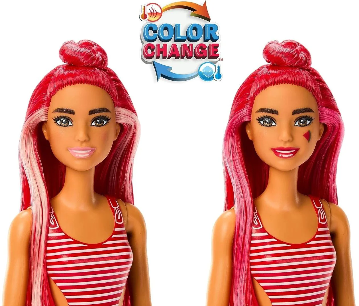 Papusa Barbie Pop Reveal Smoothie cu pepene verde foto