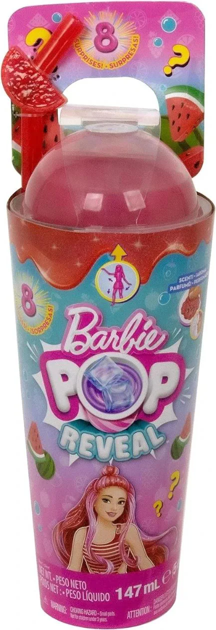 Papusa Barbie Pop Reveal Smoothie cu pepene verde foto