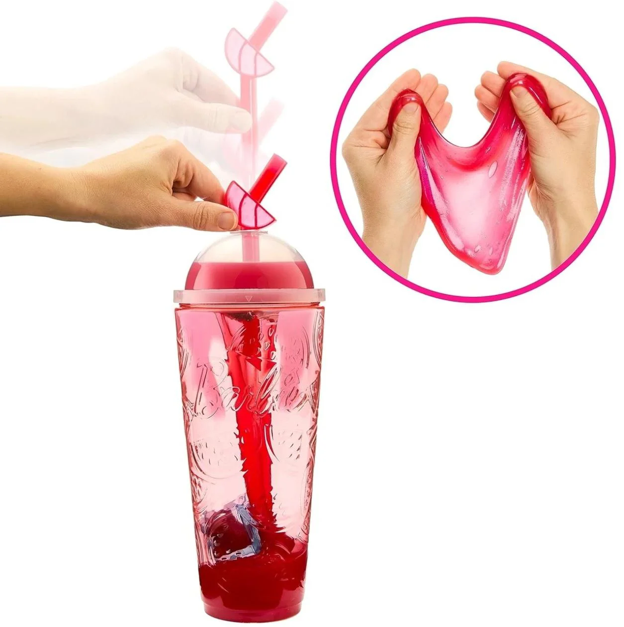 Papusa Barbie Pop Reveal Smoothie cu pepene verde foto