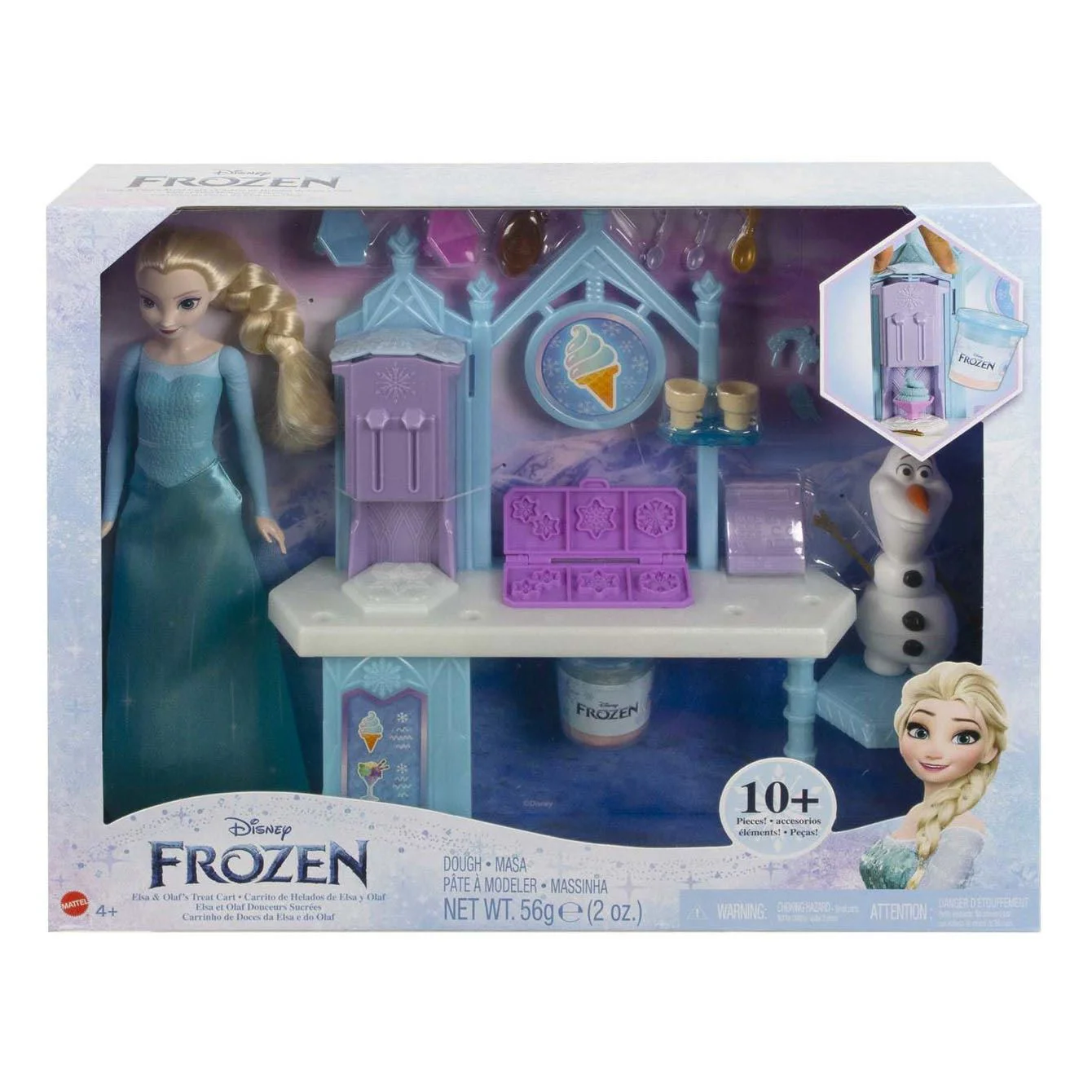 Set de joaca Barbie Disney Elsa si Olaf foto