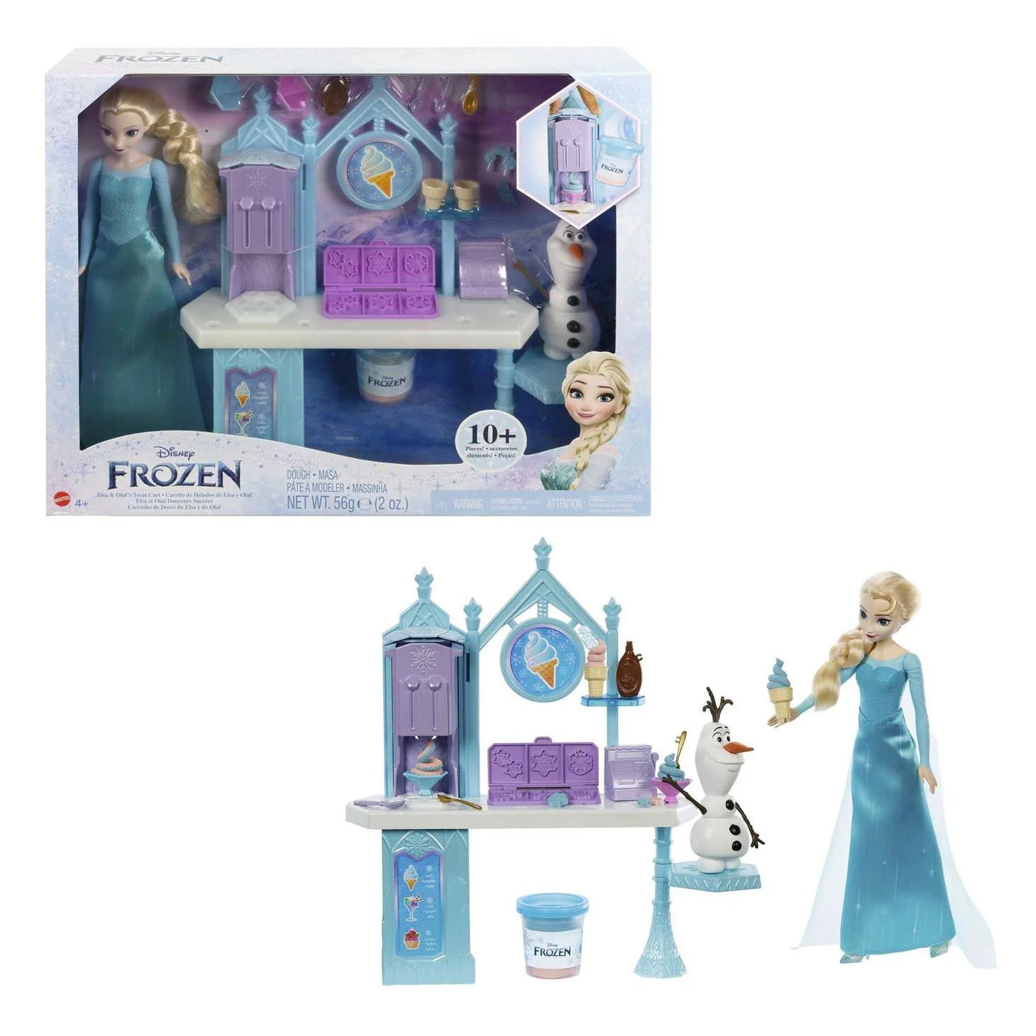 Set de joaca Barbie Disney Elsa si Olaf foto