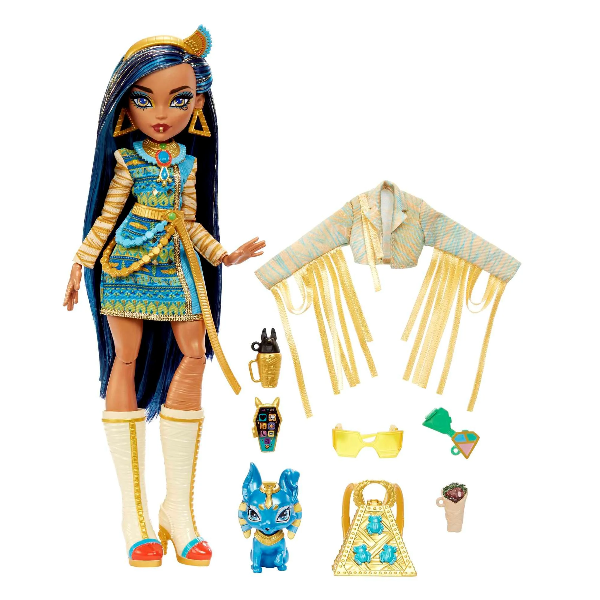 Set de joc Monster High Cleo de Nile si Tut