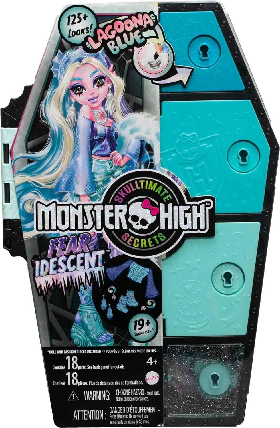 Set de joc Monster High Lagoona Blue si Secrete din sifonier