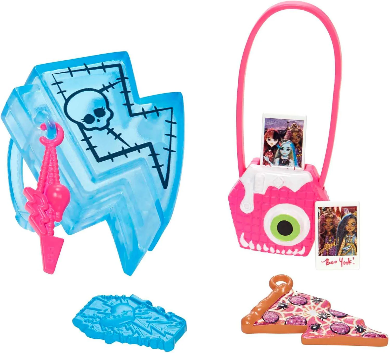 Set de joc Monster High Frankie Stein si Watzie