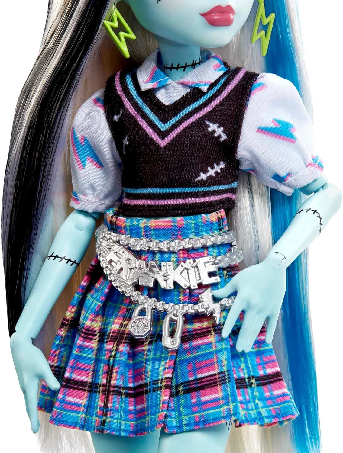 Set de joc Monster High Frankie Stein si Watzie