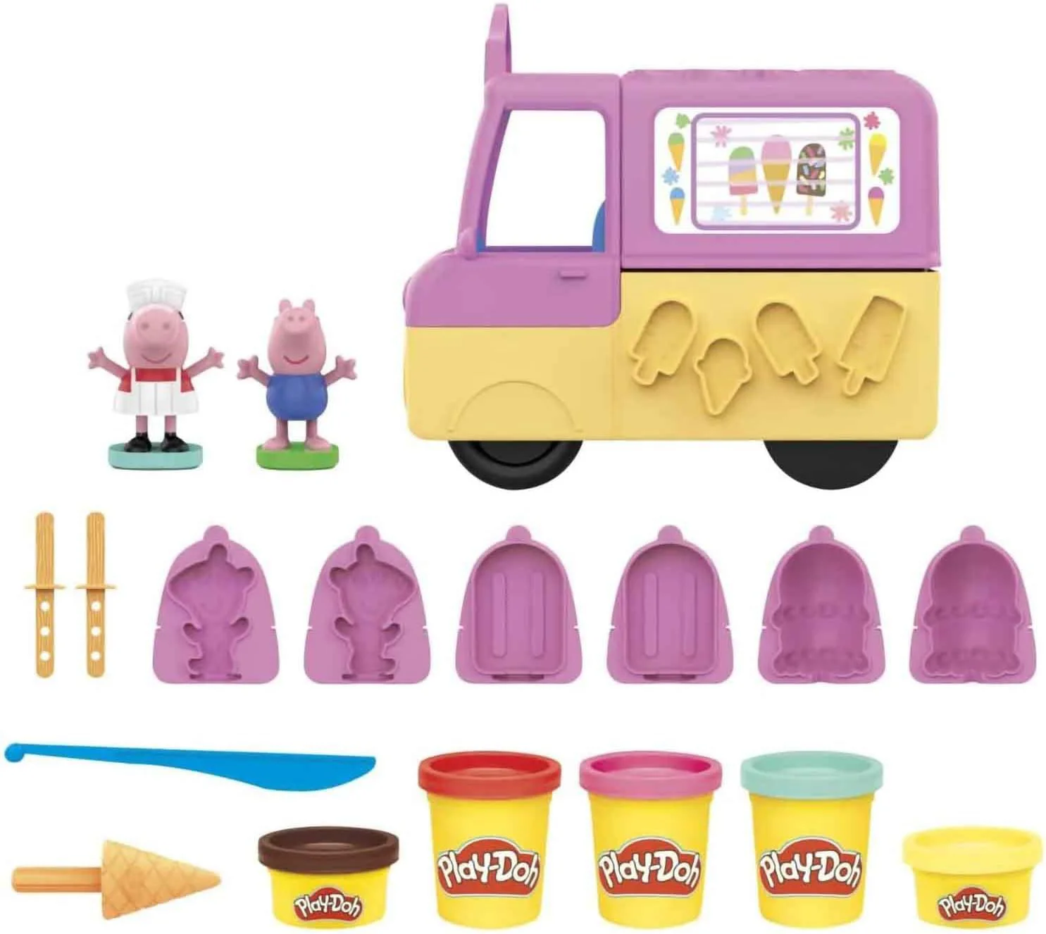 Игровой набор Play-Doh Мороженое Пеппы