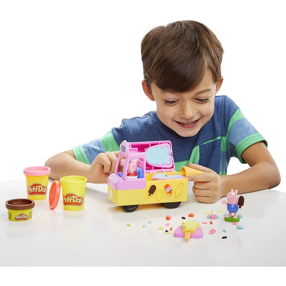 Set de joaca Play-Doh Peppa's Ice Cream Playset