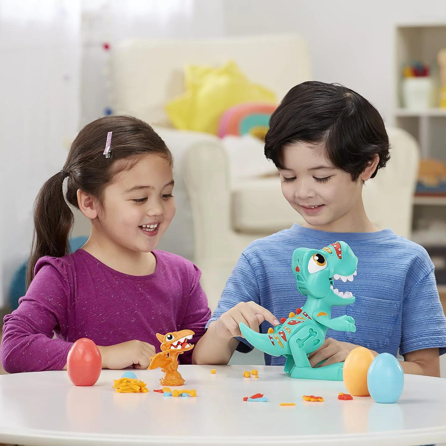 Set de plastilina Play-Doh Crunchin T Rex