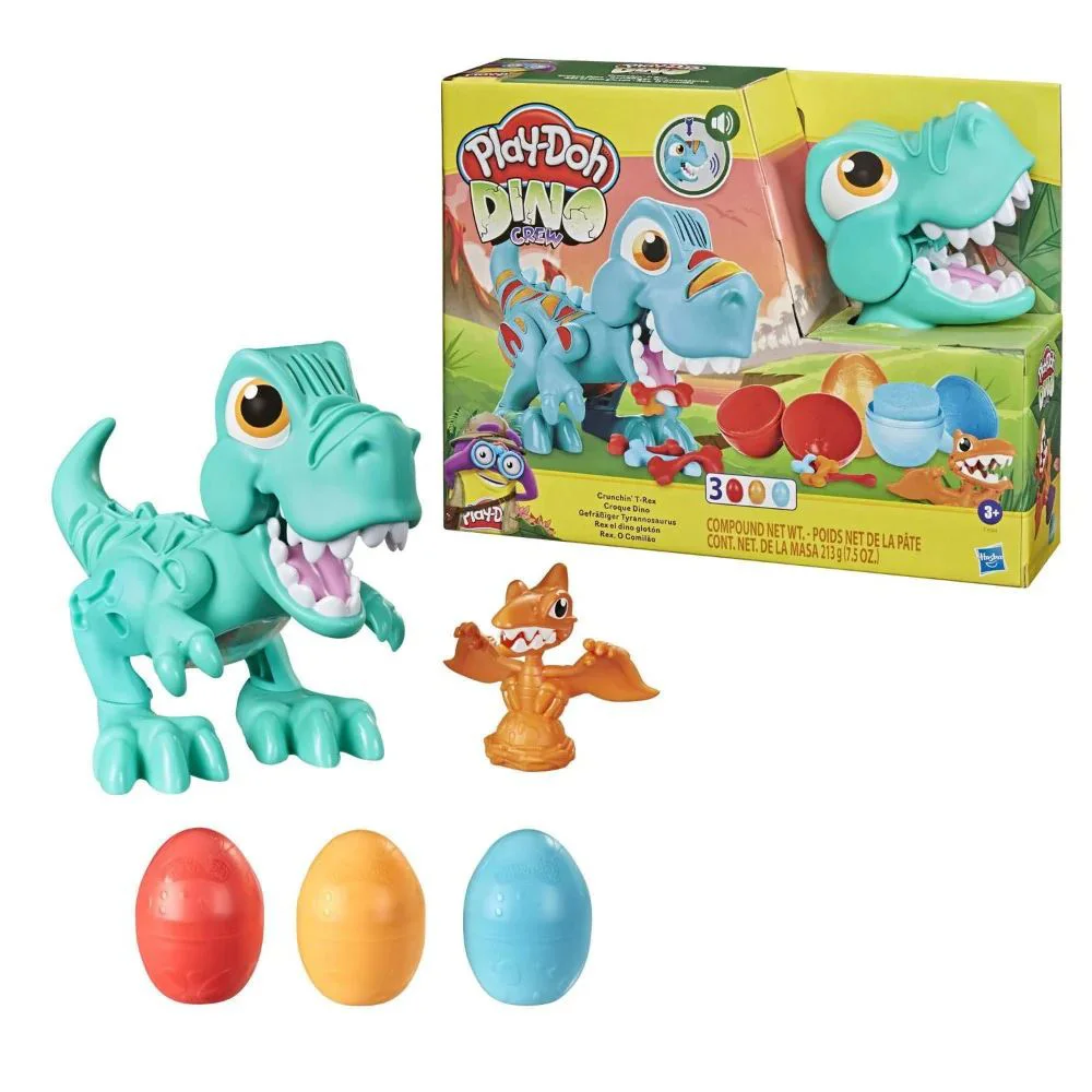 Set de plastilina Play-Doh Crunchin T Rex