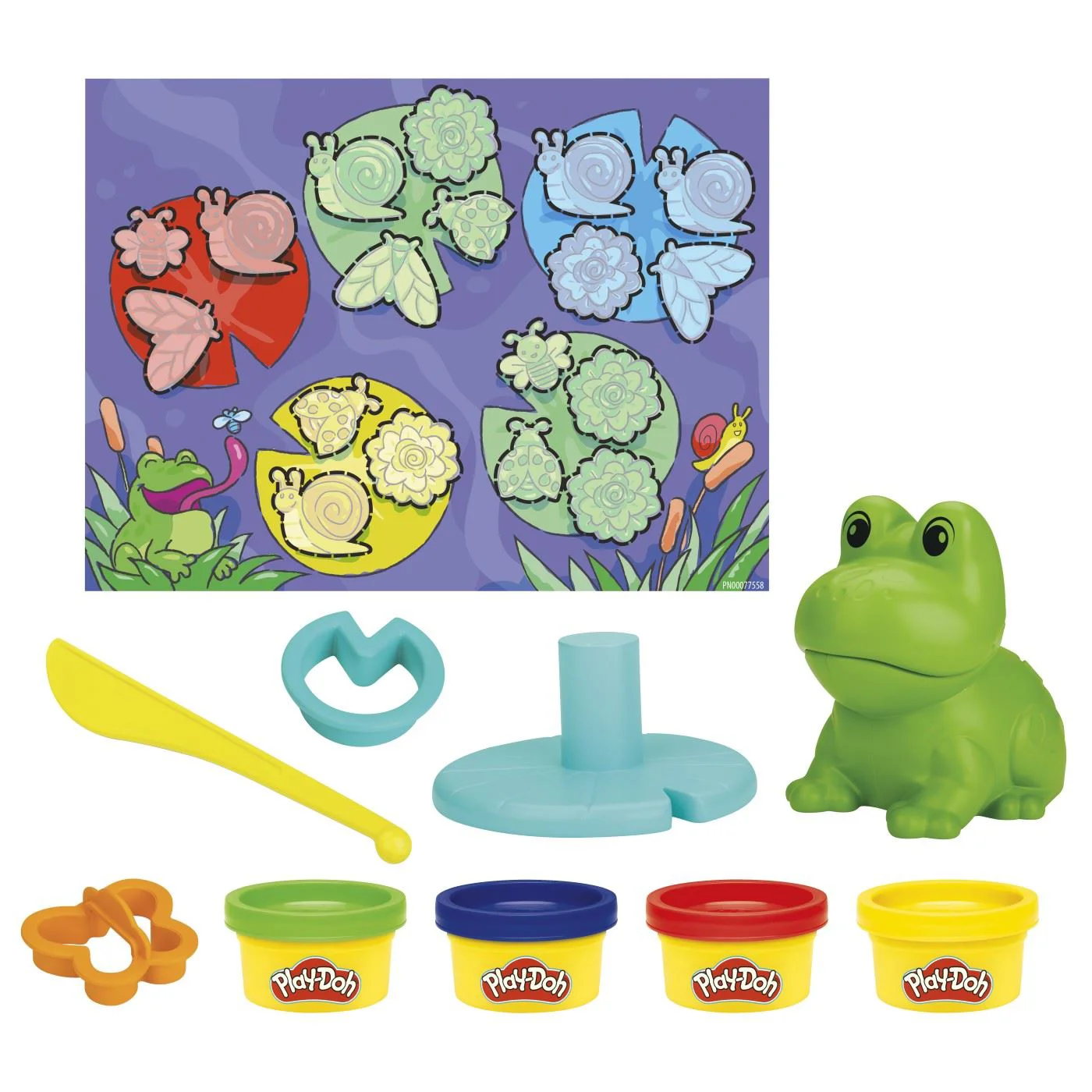Set de plastilina Play-Doh Frog N Colors Starter Set foto