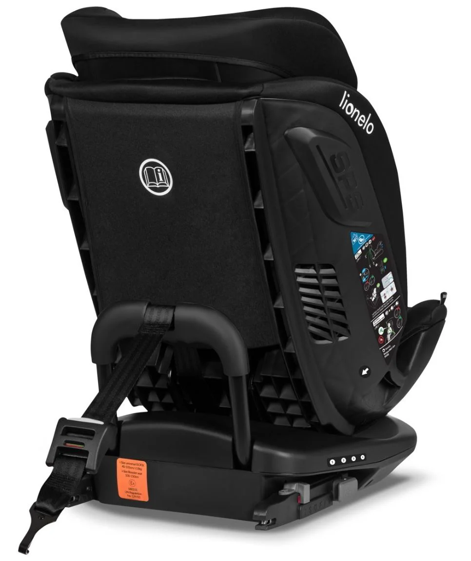 Scaun auto Lionelo Bastiaan RWF I-Size Black Carbon foto